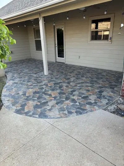 Patio and outdoor living project by Hanlon Construction