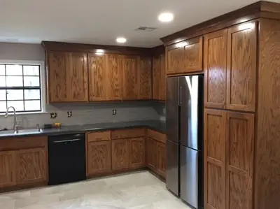 Kitchen remodel project by Hanlon Construction