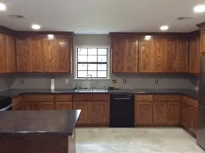 Kitchen remodel project by Hanlon Construction