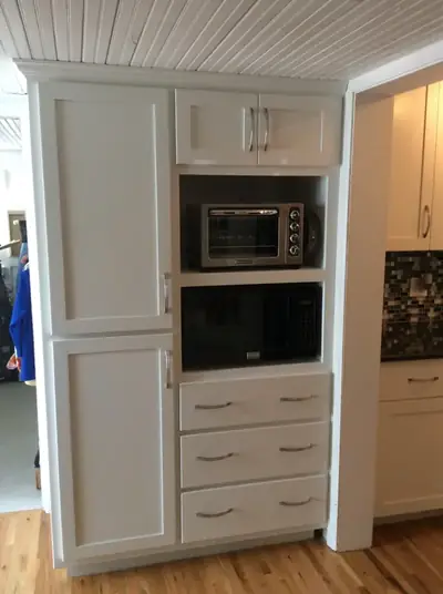 Kitchen remodel project by Hanlon Construction