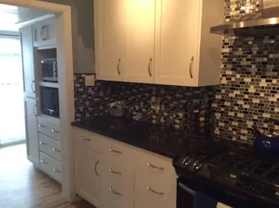 Kitchen remodel project by Hanlon Construction