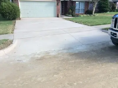 Concrete and driveway project by Hanlon Construction