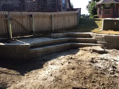 Concrete and driveway project by Hanlon Construction