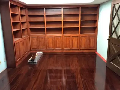 Interior remodeling project by Hanlon Construction