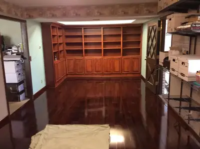 Interior remodeling project by Hanlon Construction