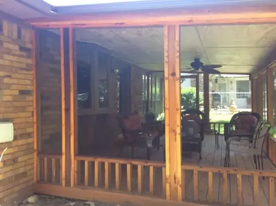 Patio and outdoor living project by Hanlon Construction
