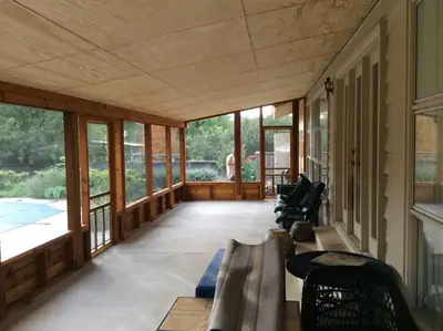 Patio and outdoor living project by Hanlon Construction