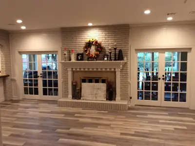 Interior remodeling project by Hanlon Construction