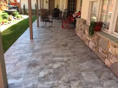 Patio and outdoor living project by Hanlon Construction
