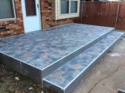 Concrete and driveway project by Hanlon Construction